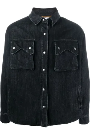 Rhude Klassische Jeans-Hemdjacke