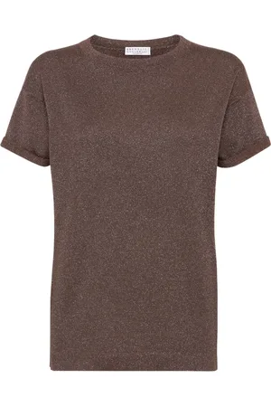 Brunello Cucinelli T-Shirt mit Rundhalsausschnitt