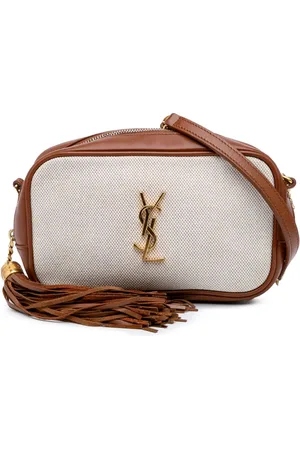 Saint Laurent 2019 mini Monogram Lou Umhängetasche aus Canvas