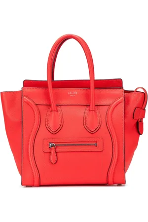 Céline 2012-2018 micro Luggage Tote Handtasche aus Kalbsleder