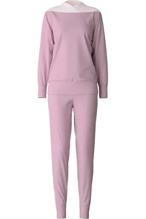Calida Pyjama mit Streifendetail