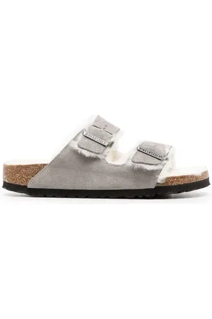Birkenstock Arizona Sandalen mit Shearling