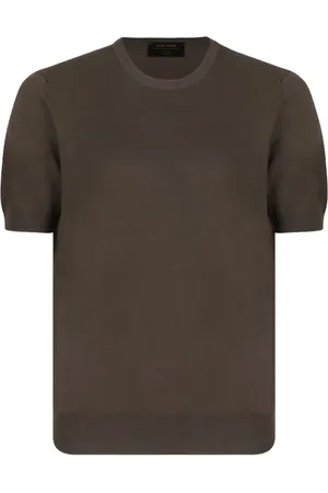 Gran Sasso Fein gestricktes T-Shirt
