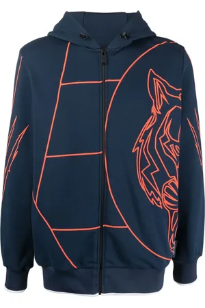 Philipp Plein Kapuzenjacke mit grafischem Print