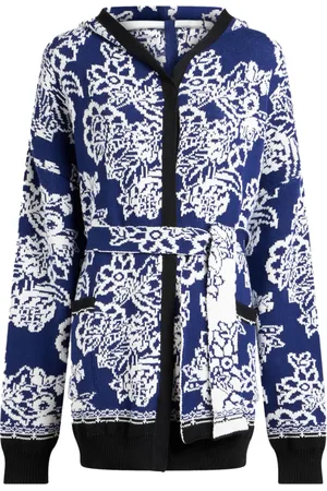 Etro Jacquard-Mantel mit Blumenmuster
