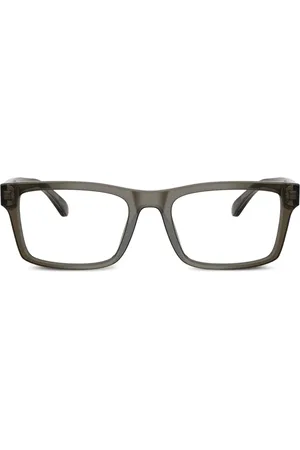 Emporio Armani Brille mit eckigem Gestell