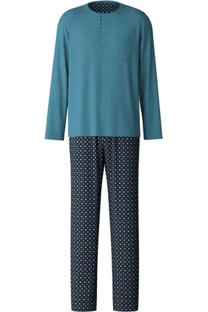 Calida Pyjama mit geometrischem Muster
