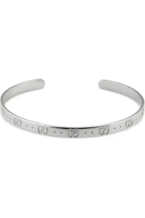 Gucci 18kt Icon Weißgoldarmreif