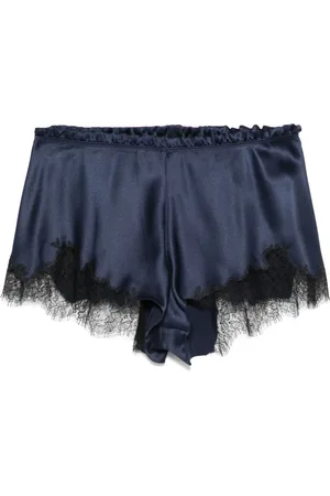 CARINE GILSON Shorts aus Satinseide