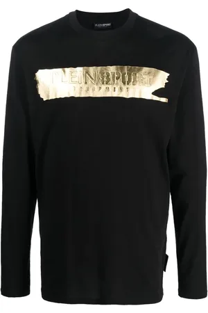 Philipp Plein Langarmshirt mit Logo-Prägung