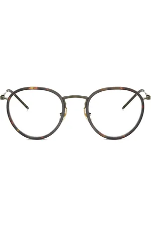Oliver Peoples Brille mit rundem Gestell