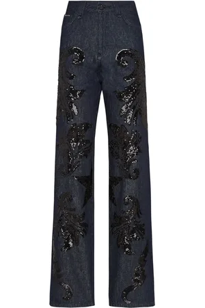 Philipp Plein Verzierte Jeans
