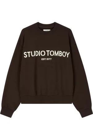 Studio Tomboy Sweatshirt mit Logo-Print