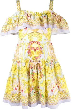 Philipp Plein Kleid mit Barock-Print