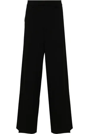 Vetements Weite High-Waist-Hose