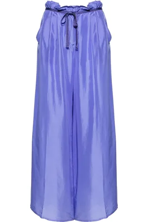 FORTE FORTE Seidenhose mit weitem Bein