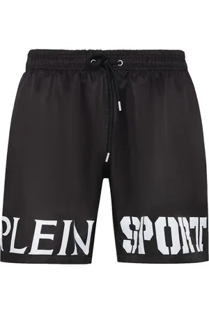 Philipp Plein Badeshorts mit Logo-Print