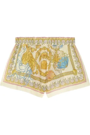 VERSACE Shorts mit Barocco-Print