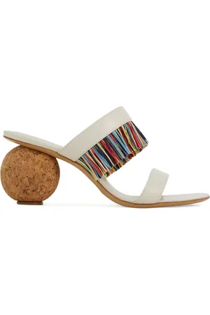 Salvatore Ferragamo Sandalen mit Fransen 75mm