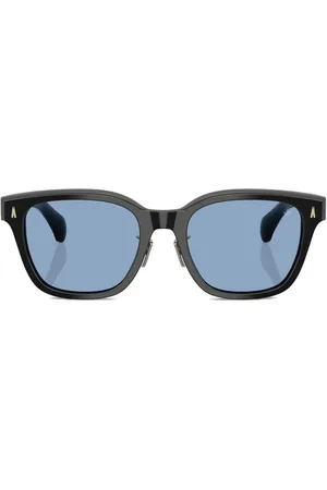 Moncler Sonnenbrille mit Logo-Print