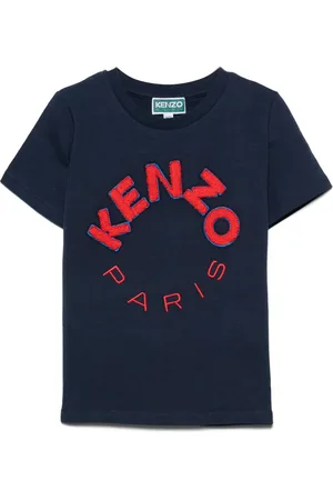 Kenzo T-Shirt mit Frottee-Logo