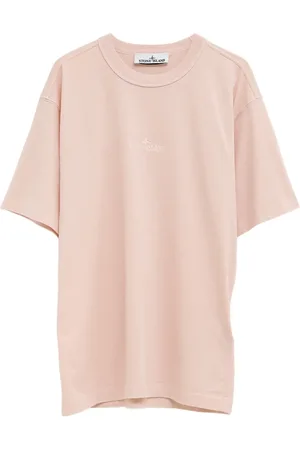 Stone Island T-Shirt mit rundem Ausschnitt