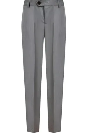 Brunello Cucinelli Halbhohe Slim-Fit-Hose