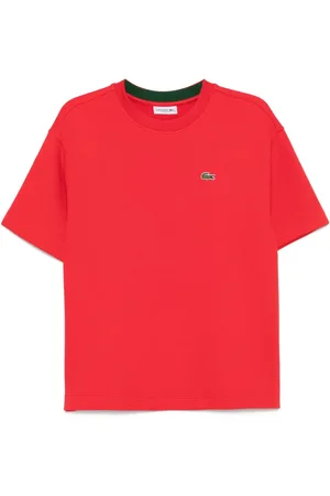 Lacoste Piqué-T-Shirt im Layering-Look
