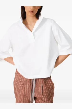 BIANCALANCIA Bluse aus Popeline