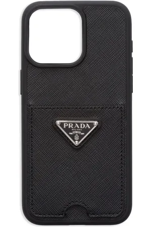 Prada IPhone 15 Pro Max-Hülle mit Triangel-Logo