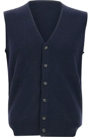 KANGRA CASHMERE Pullunder aus Wolle