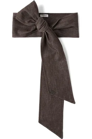 Brunello Cucinelli Schal aus Denim