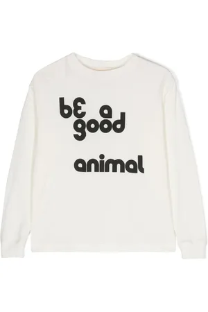 The Animals Observatory T-Shirt mit Logo-Print