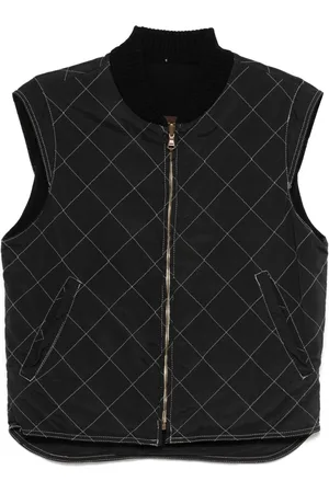 Loro Piana 2000s Weste mit Rautensteppung