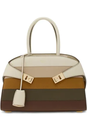 Salvatore Ferragamo Strukturierte Hug Handtasche