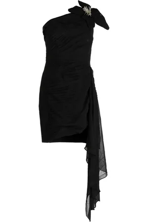 PATBO Minikleid mit Blumenapplikation