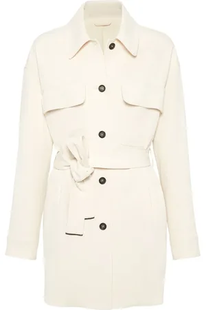 Brunello Cucinelli Jacke mit Gürtel