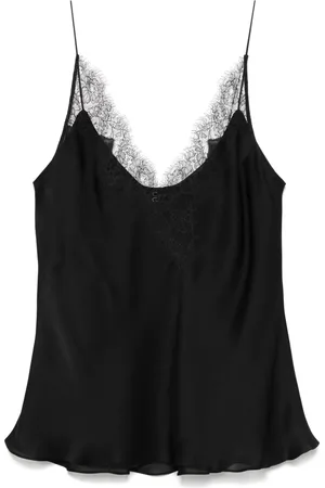 CARINE GILSON Top aus Seide