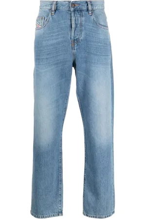 Diesel D-Viker Jeans mit Logo-Stickerei