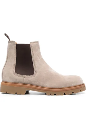 Brunello Cucinelli Knöchelhohe Wildlederstiefel