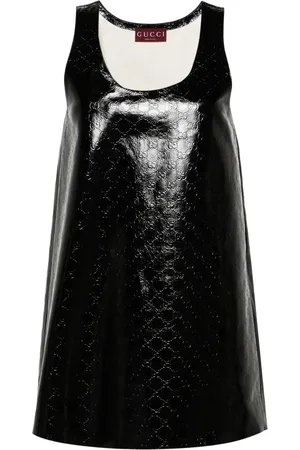 Gucci Minikleid mit GG-Prägung