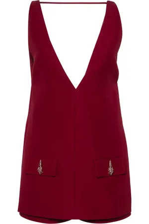 Gucci Jumpsuit mit V-Ausschnitt