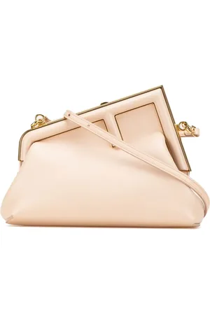 Fendi 2010-2024 kleine Fendi First Umhängetasche aus Nappaleder