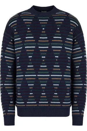 Giorgio Armani Pullover mit geometrischem Jacquard