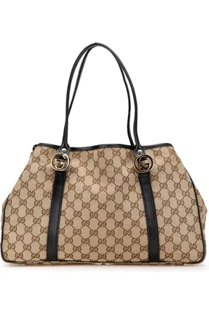 Gucci 2000-2015 Twins Tote Bag aus GG Canvas
