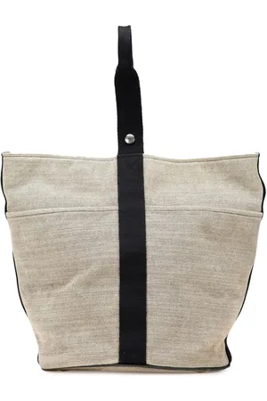 Hermès 1990-2010 Toile Saxo GM Beuteltasche