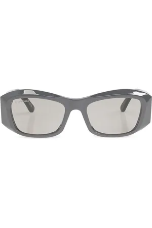 Balenciaga Sonnenbrille mit eckigem Gestell