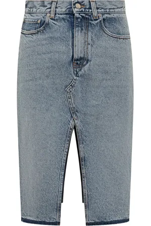 Stella McCartney Jeansrock mit Schlitz