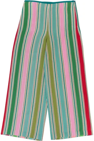 Loro Piana Weite Seidenhose