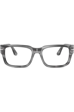 Persol Brille mit Streifendetail
